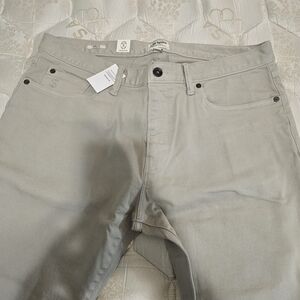 NWT Todd Snyder Slim Fit 5-Pocket Twill Pants - Manor Gray 34x32